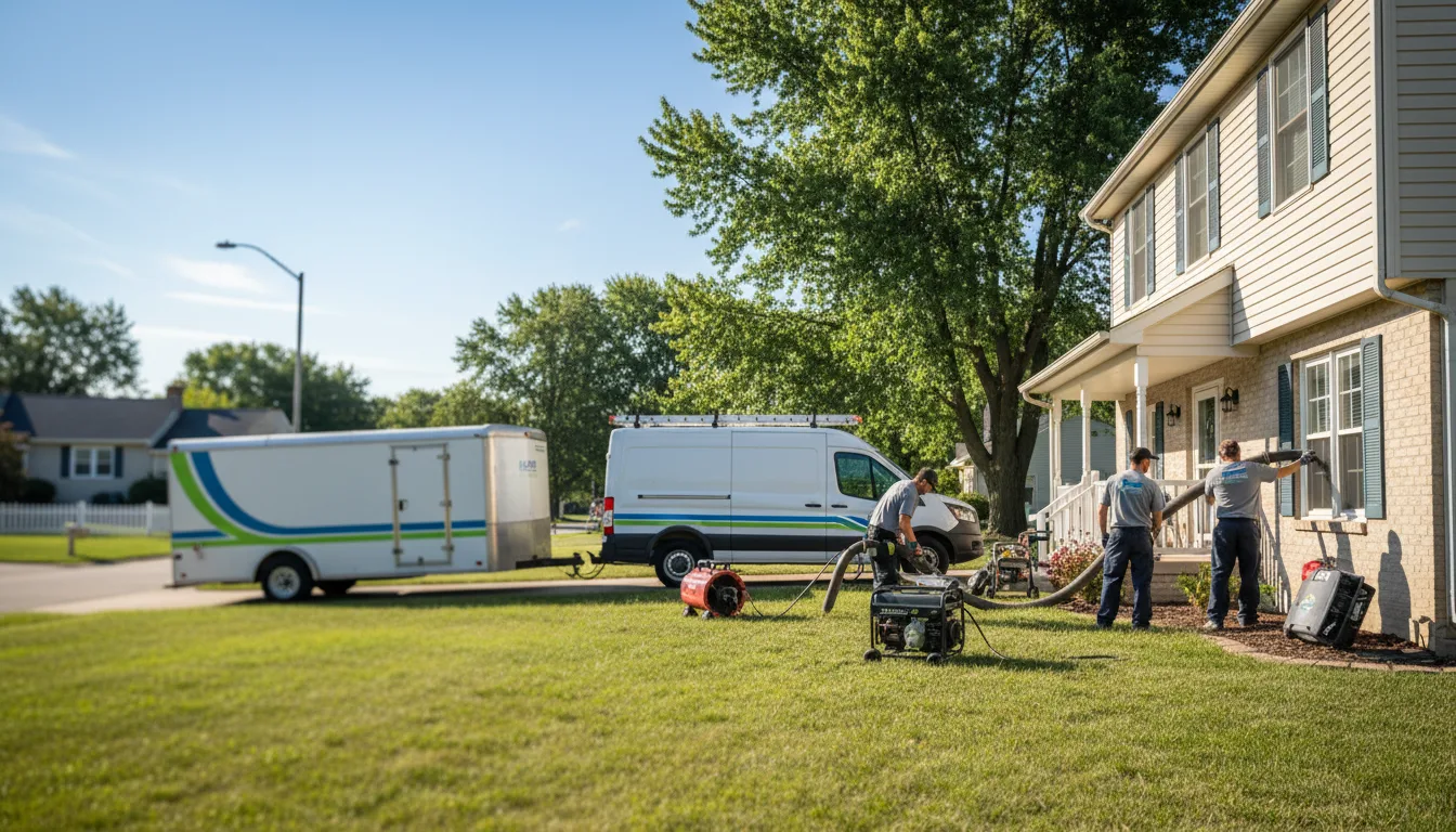 Flooded Basement Restoration And Cleanup With Repair in Grass Range, MT near me